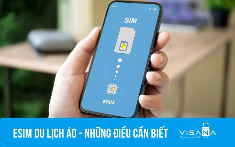Nhiều du khách chọn eSIM thay thế sim vv888 Áo