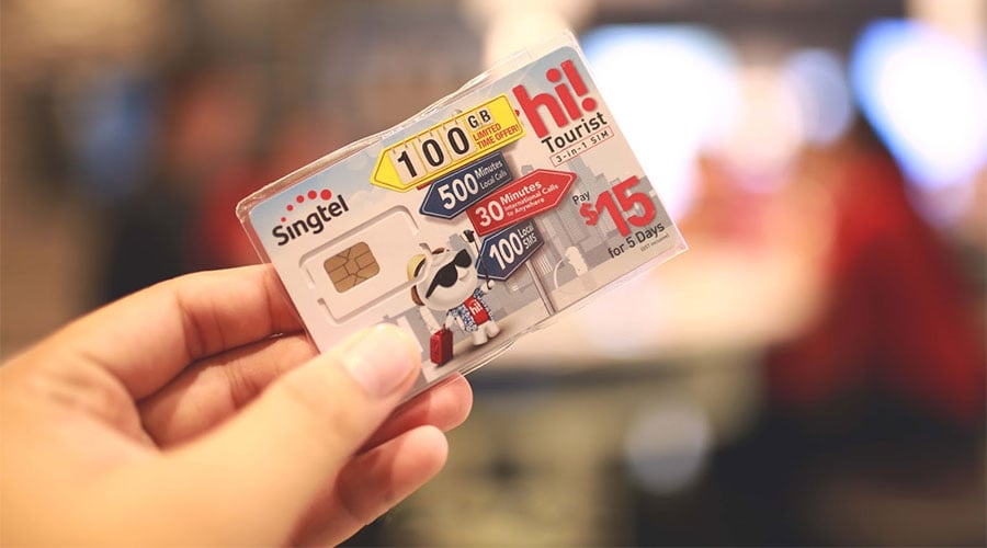 Sim Singapore có nhiều loại cho du khách lựa chọn, nổi bật là sim data và sim nghe gọi.