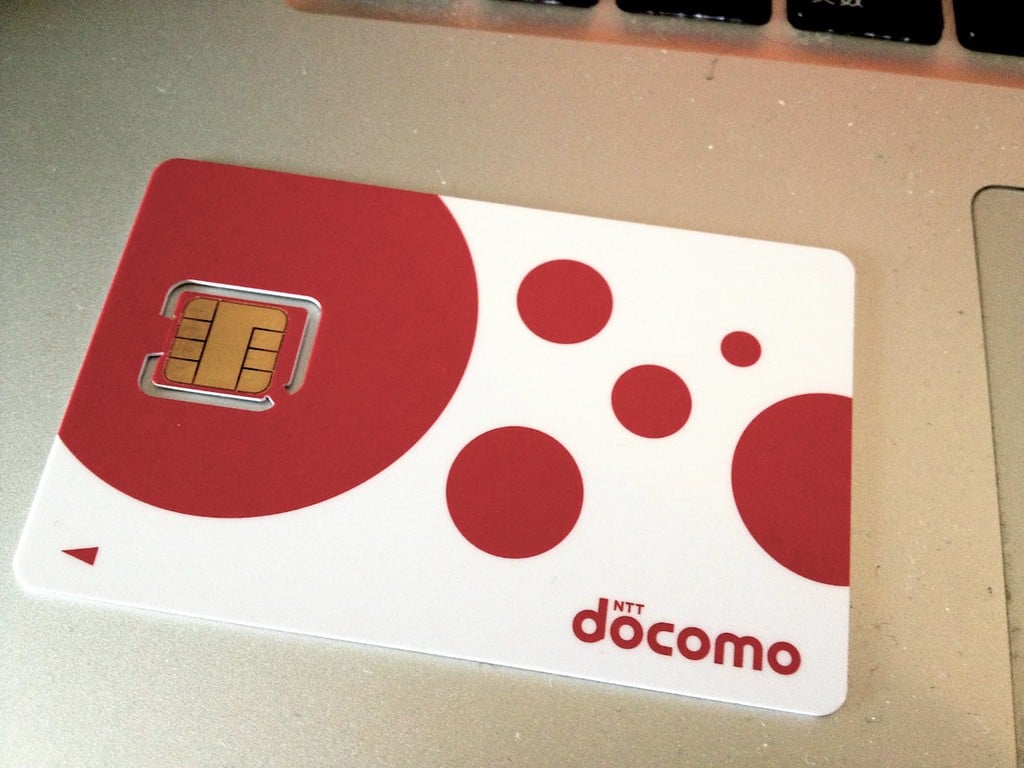 Thẻ sim vv888 Nhật Bản của nhà mạng Docomo