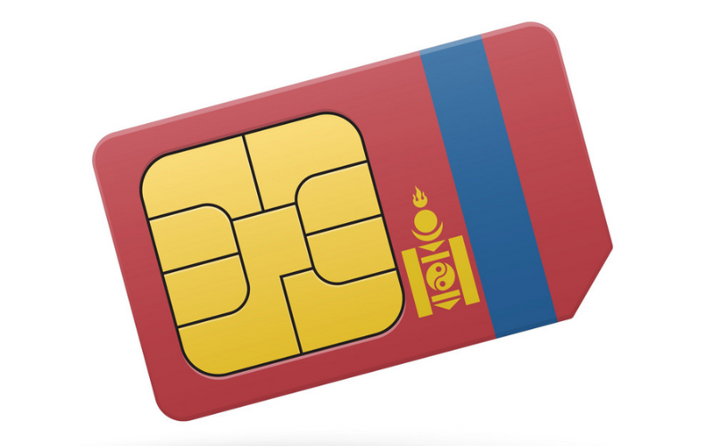 Sim vv888 Mông Cổ kết nối internet tốc độ cao