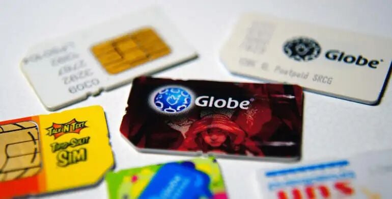 Sim vv888 Philippines Globe