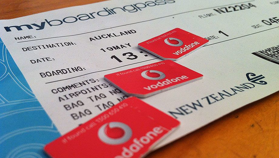 sim vv888 Úc và New Zealand Vodafone
