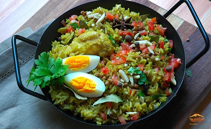 Cape breyani do an Nam Phi