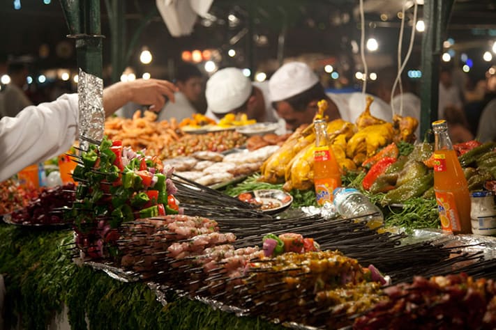 maroc-marrakech-medina-711Marrakech-Jemaa-el-Fna-Food-stand-711