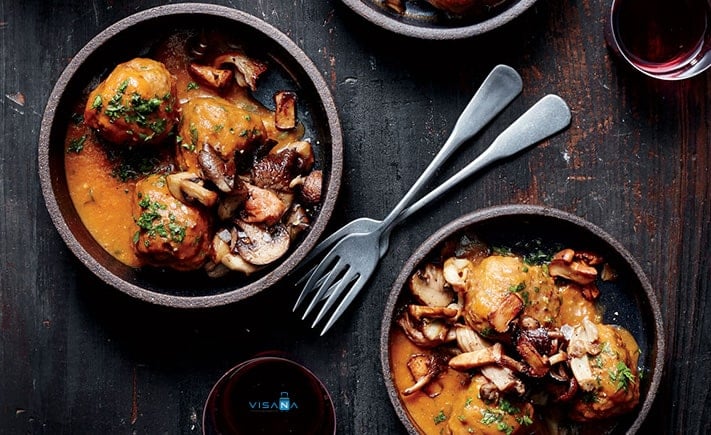 Albondigas ẩm thực tây ban nha