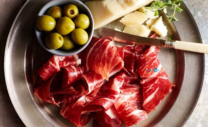 jamon ẩm thực tây ban nha